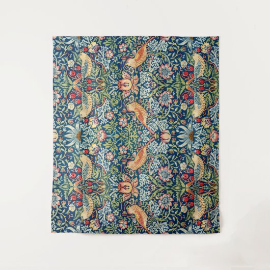 Strawberry Thief William Morris Wandkleed (Voorkant)