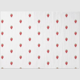 Strawberry Tissue paper mini  Tissuepapier