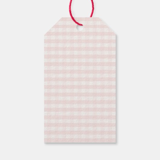 Strawberry Two Sweet Girl 2nd Birthday Cadeaulabel (Achterkant)