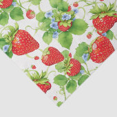 Strawberry Vine Design Tissuepapier (Detail)