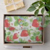 Strawberry Vine Design Tissuepapier (Geschenk)