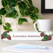 Strawberry Vine Desk Naamplaat Naambordje