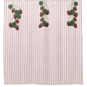 Strawberry Vine Douchegordijn (Voorkant)