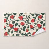 Strawberry Vine Pattern Bad Handdoek (Handdoek)