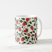Strawberry Vine Pattern Koffiemok (Voorkant rechts)