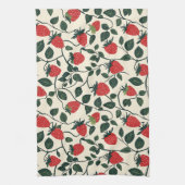 Strawberry Vine Pattern Theedoek (Verticaal)