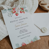 Strawberry Vines Vrijgezellenfeest Kaart