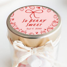 Strawberry Whimsical Coquette Bow Girls Verjaardag