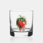 Strawberry Whiskey Glass Whisky Glas (Achterkant)