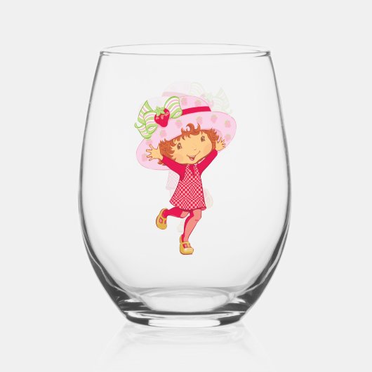 Strawberry Wijnglas Zonder Voet (Achterkant)