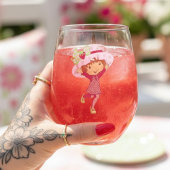 Strawberry Wijnglas Zonder Voet