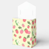 Strawberry Yellow Favor Box Bedankdoosjes (Geopend)