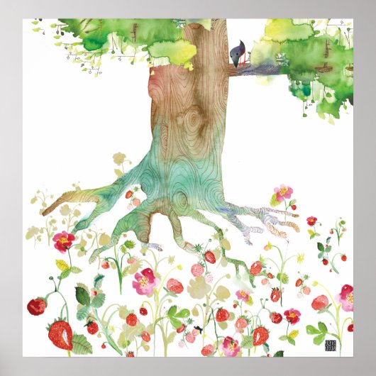 STRAWBERRYROOTS POSTER (Voorkant)