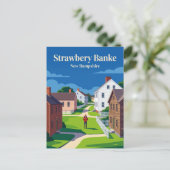 Strawbery Banke Museum VS Briefkaart (Staand voorkant)