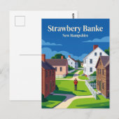 Strawbery Banke Museum VS Briefkaart (Voorkant / Achterkant)