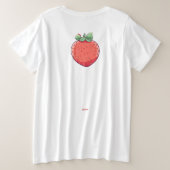 Strawbs Grote Maat T-shirt (Design achterkant)