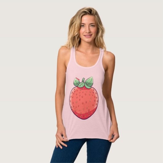 Strawbs Tanktop (Volledige Voorkant)
