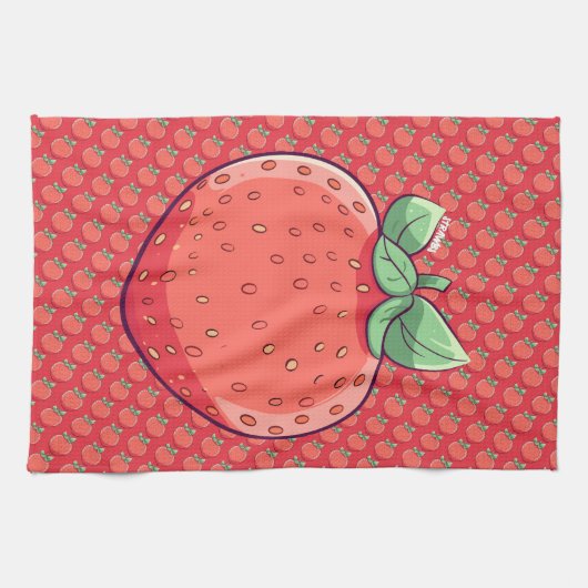 Strawbs Theedoek (Horizontaal)