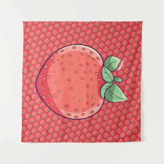 Strawbs Wandkleed (Voorkant (horizontaal))