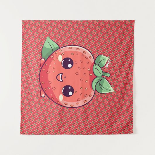 Strawbs Wandkleed (Voorkant (horizontaal))