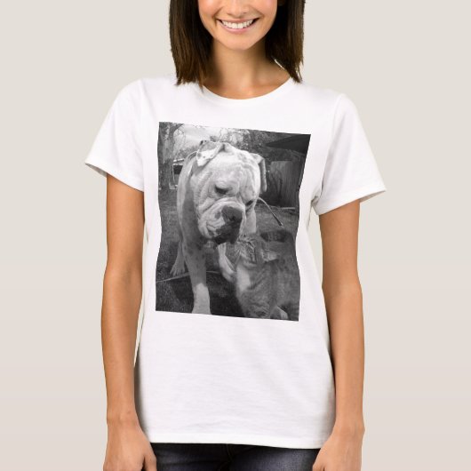 Stray Dog's gebed T-shirt (Voorkant)