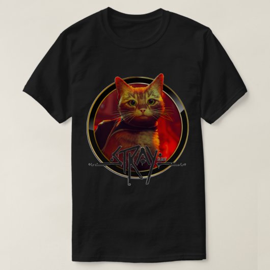 Stray Game Cat 2 T-shirt (Design voorkant)