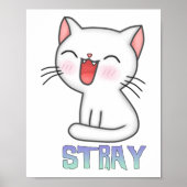 Stray Game - Stray - Stray Cat - Stray Cat Game! C Poster (Voorkant)