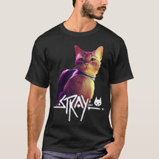 stray game stray video game t-shirt