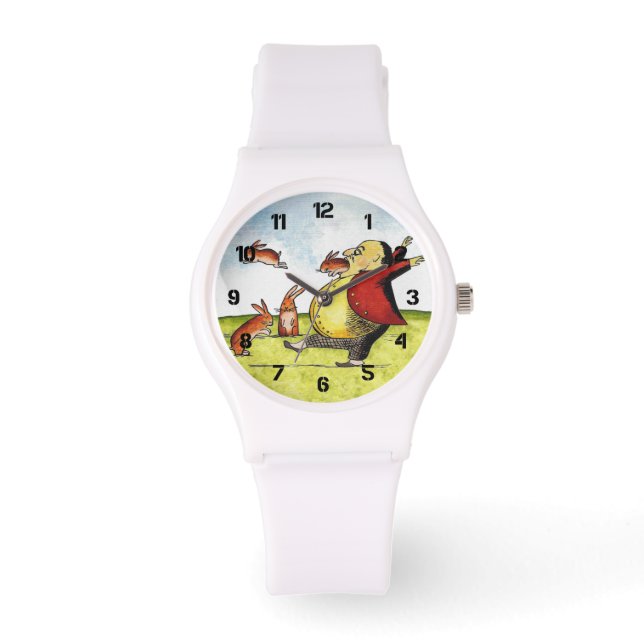 Stray Hares Horloge (Voorkant)