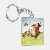 Stray Hares Sleutelhanger (Voorkant Links)