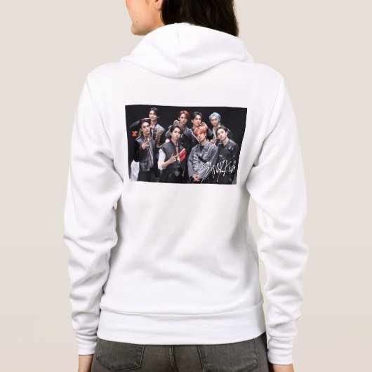 Stray kids vest hoodie (Achterkant)