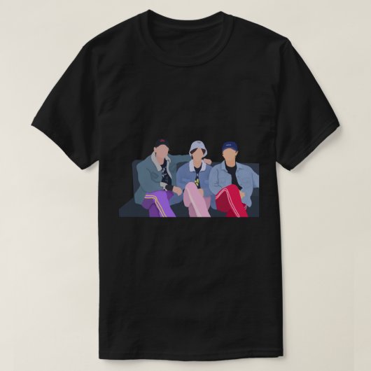 Stray Kinder 3racha Chan's Room 100th Episode Stic T-shirt (Design voorkant)