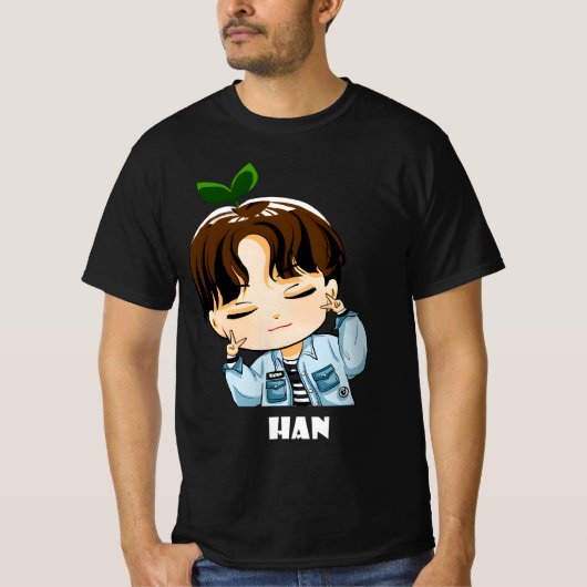 STRAY KINDER HAN CHIBI T-SHIRT (Voorkant)