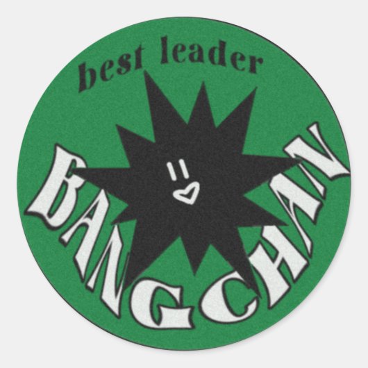 Stray Kinderen - Bangchan [stickers] Ronde Sticker (Voorkant)