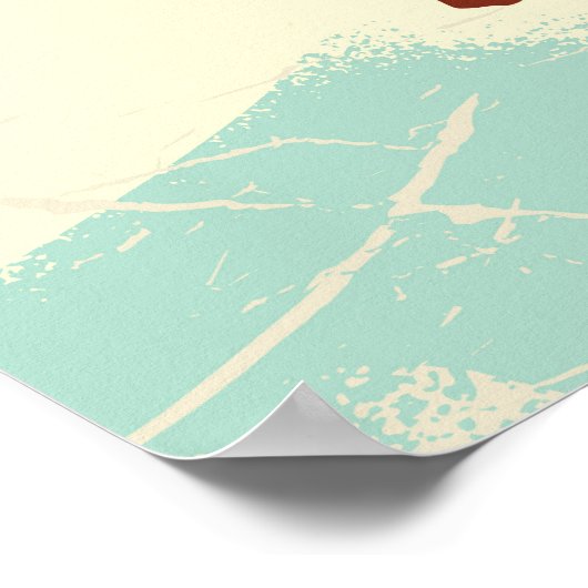 Straya Uvita, Costa rica strandreisposter/ Poster (Hoek)