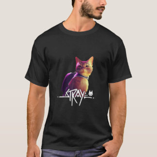 Strays CAT-game video gamer Lover-katten GAME T-shirt