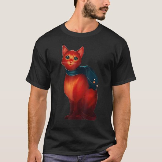 Strays Kat Spel Video Gamer Katten Spel T-shirt (Voorkant)