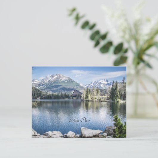 Strbske Pleso, High Tatras, Slowakije Briefkaart (Staand voorkant)
