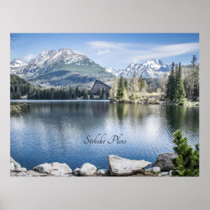 Štrbské Pleso, Hoge Tatra, Slowakije Poster