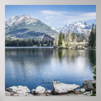 Strbske Pleso, Hoog-Tatra, Slowakije, Poster
