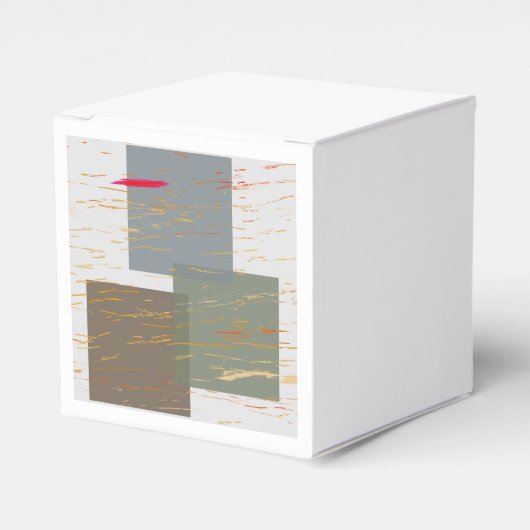 Streak Squares Bedankdoosjes (Voorkant Zijde)