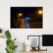 Streaky Traffic Poster (Thuiskantoor)