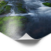 Stream Along the Trail  Foto Afdruk (Hoek)