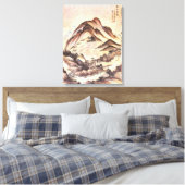 Stream and Mountain Korean Joseon Dynasty Folk Art Canvas Afdruk (Insitu (Slaapkamer))