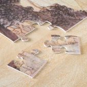 Stream and Mountain Korean Joseon Dynasty Folk Art Legpuzzel (Zijkant)