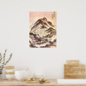 Stream and Mountain Korean Joseon Dynasty Folk Art Poster (Keuken)