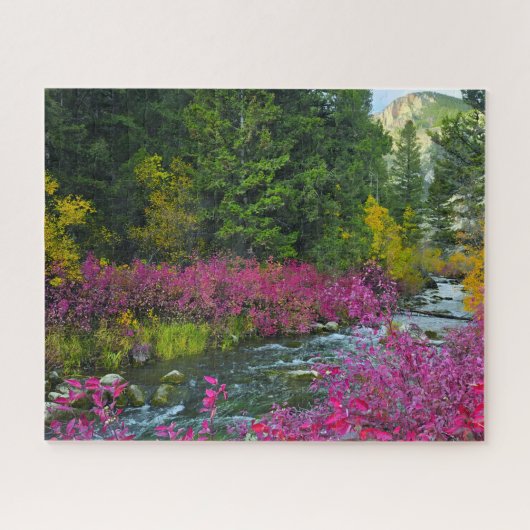 Stream Blooms Jigsaw Puzzle Legpuzzel (Horizontaal)
