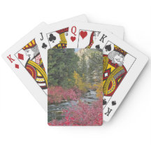 Stream Blooms Playing Cards