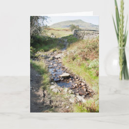 Stream Coniston Cumbrai England Kaart