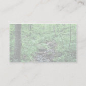 Stream die door de grolen van de Voorrand loopt Visitekaartje (Achterkant)